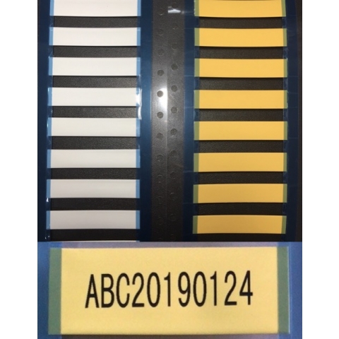 TM－軌道式號碼標示印字熱收縮管1